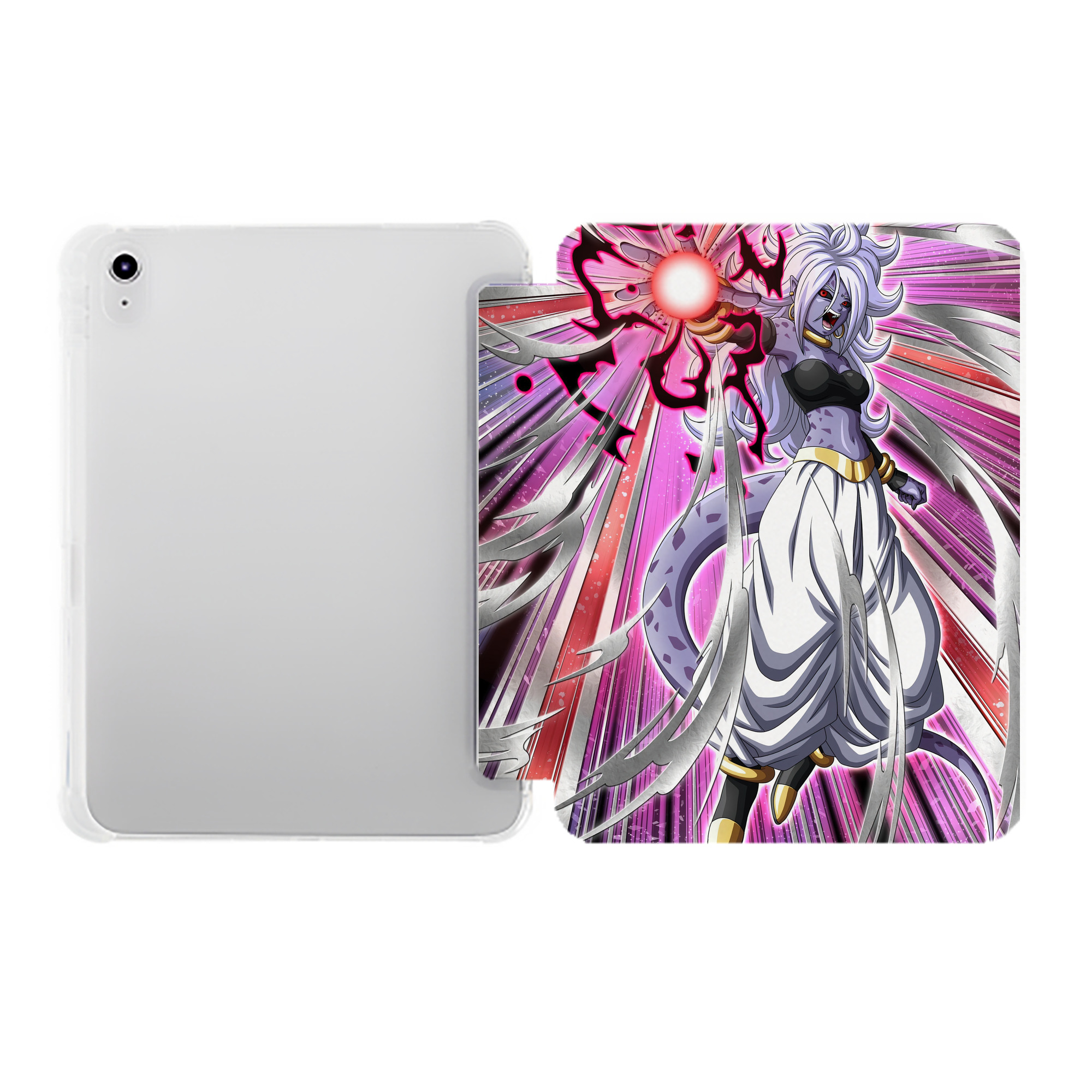 （画像用） ドラゴンボール DRAGON BALL IPad ケース ペン収納付き 三つ折りスタンド PUレザー×シリコン 対応機種9.5/10.5/10.9インチ